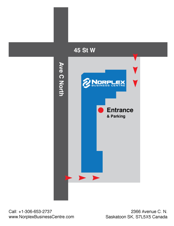 Norplex Parking Map